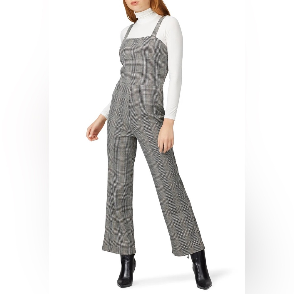 Sanctuary Check You Later Plaid Jumpsuit